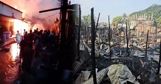 বান্দরবানের বাঘমারা বাজারে ভয়াবহ অগ্নিকাণ্ড; ফায়ারের ৪ ইউনিটের চেষ্টায় নিয়ন্ত্রণ